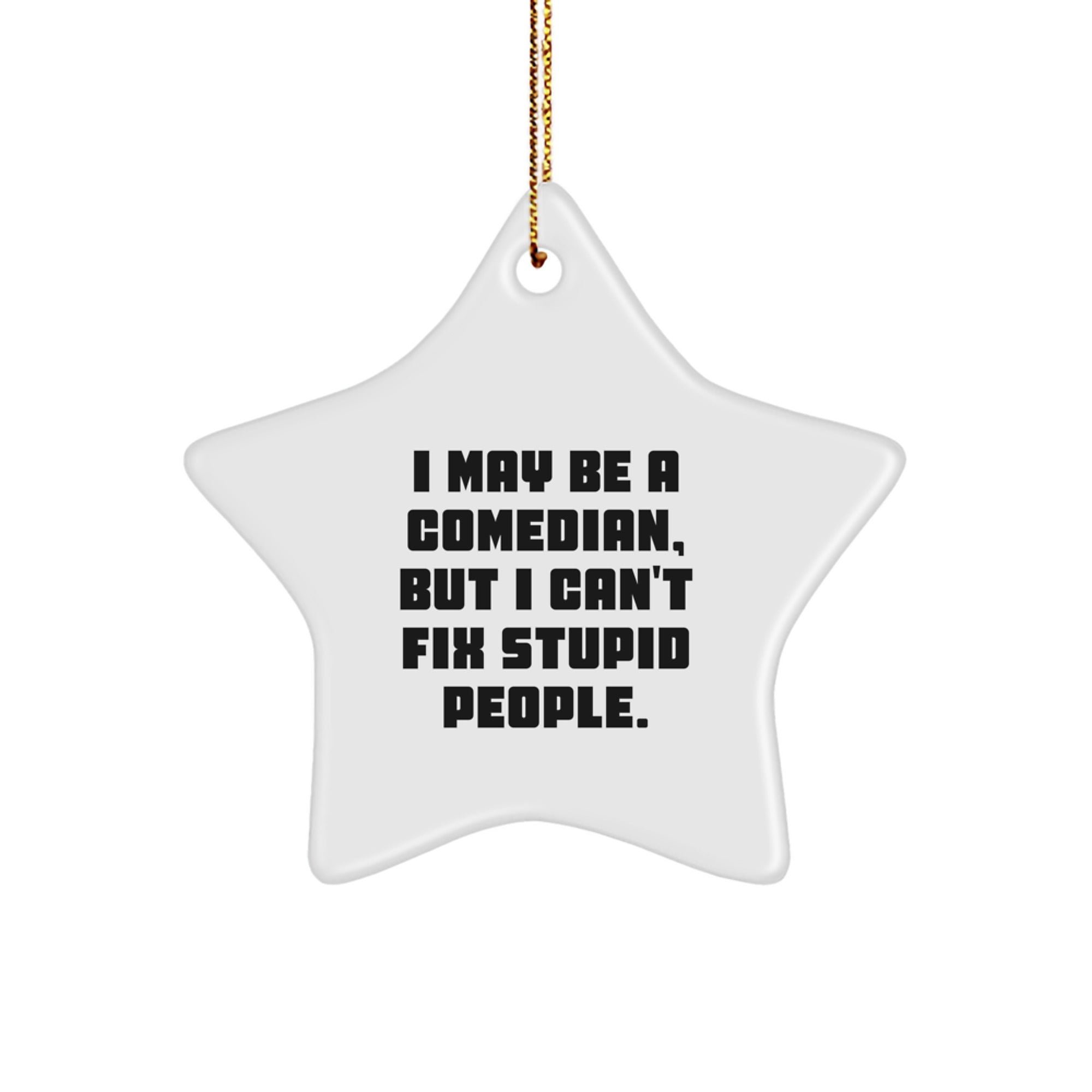 Funny Comedian Star Ornament Gifts from Friends and Family - Christmas Unique Decorations for Home - Image 1