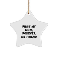 Funny Mom Star Ornament Gifts from Family for Mom - Image 1